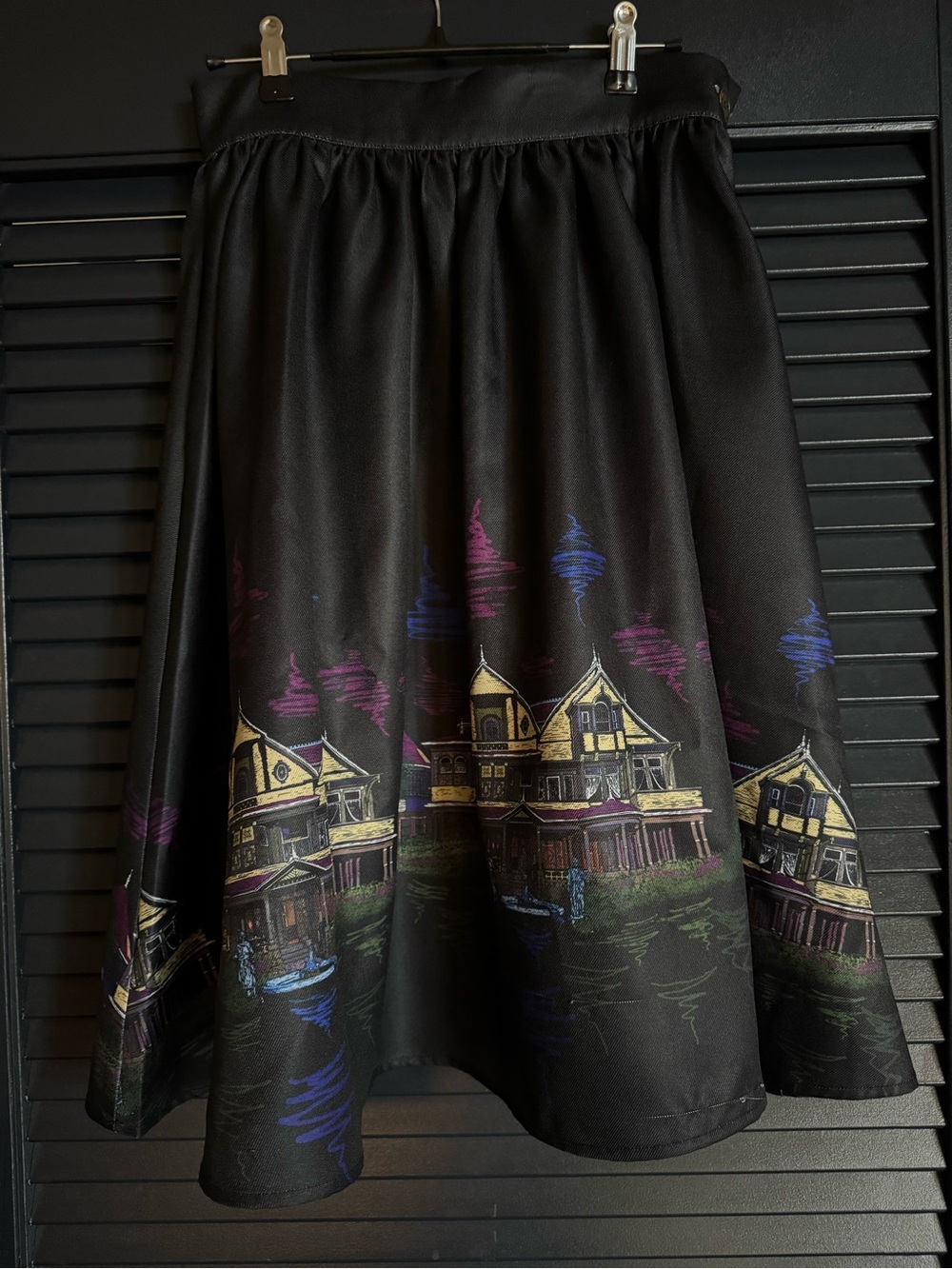 The Oblong Box Shop Winchester Mystery House Anniversary Skirt S NWT